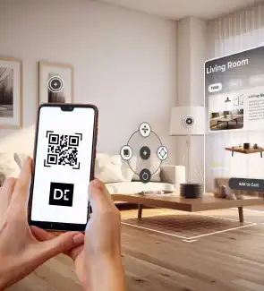 Instant AR QR code app