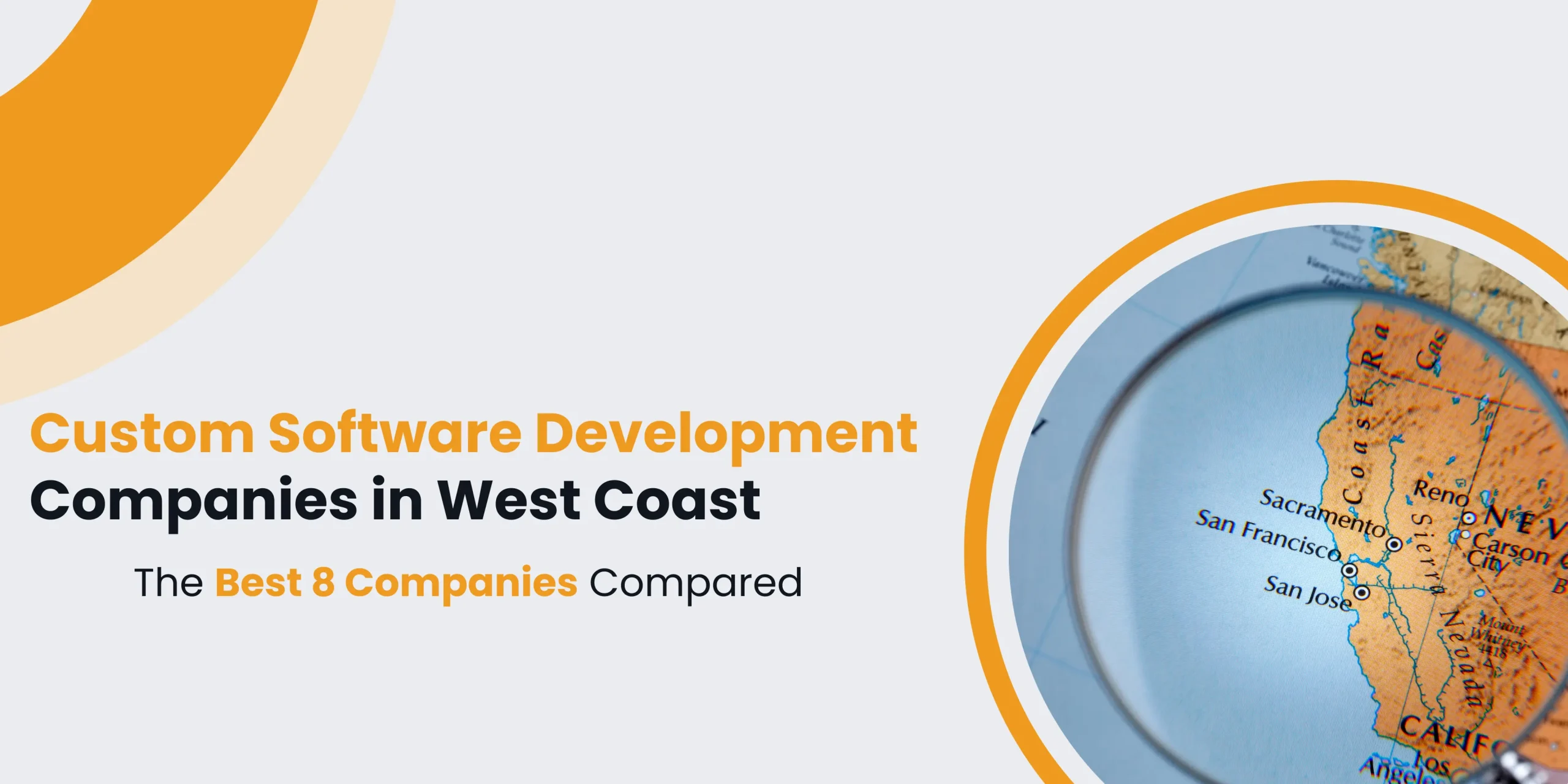 custom software development companies in west coast area